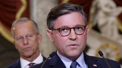 Johnson to address Senate Republicans amid escalating tensions