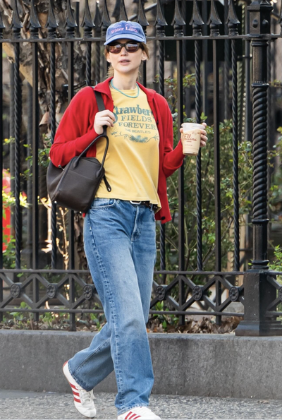 Spring Fashion Upgrade: 6 Chic It-Girl Ways to Wear Jeans With Sneakers This Season