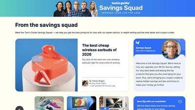 The Tom's Guide Savings Squad is packed with experts, opening my eyes to big deals I've never seen