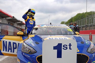 BTCC Brands Hatch: Sutton takes 50th win in dramatic race one