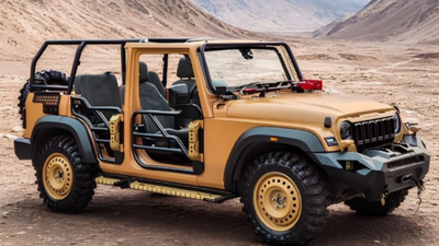 Mahindra Just Turned the Thar Roxx Into a War Machine