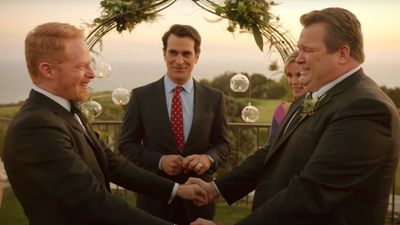 The Funny Way Modern Family’s Eric Stonestreet Trolled Jesse Tyler Ferguson After Reuniting With Him And Ty Burrell