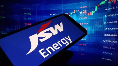 JSW Energy shares plummet 8%; Q4 net profit rises 38% to Rs 574 crore, revenue up 41%