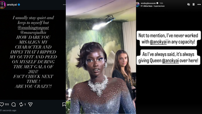 ‘Are you crazy?!’ Anok Yai rebukes The Washington Post’s Met Gala allegation