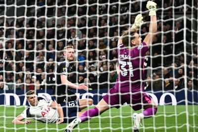 The Antonin Kinsky wonder-save that could be crucial in Spurs’ battle to avoid the drop