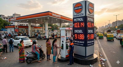 Petrol, Diesel prices today hiked? Check the latest rates in Delhi, Mumbai, Kolkata and other cities as OMCs bleed Rs 1,000 crore per day