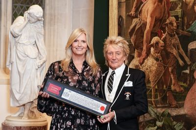 Sir Rod Stewart ‘so proud’ of wife Penny Lancaster receiving freedom of London