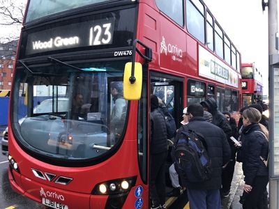 London’s 7.1mph average bus speed is 'no faster than average jogging pace'