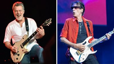 “It was a whole library of tapes. It was such great stuff”: Steve Vai on the time Eddie Van Halen played him never-before-released material – at the guitar legend’s house