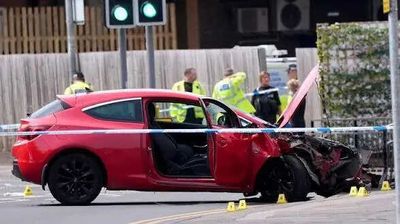 Arnold car crash: Police arrest suspect for attempted murder after car hits five men