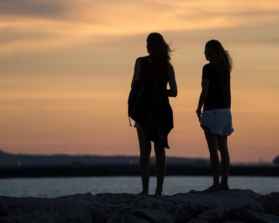 My mother and I are like the ocean and the mountains, yet we hear each other without saying a word
