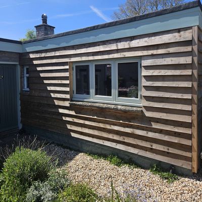 I clad part of my house to boost its kerb appeal on a budget — it’s unrecognisable now