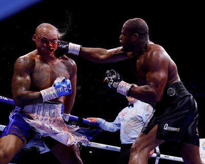 Daniel Dubois stops Fabio Wardley in bloody epic to win WBO heavyweight title