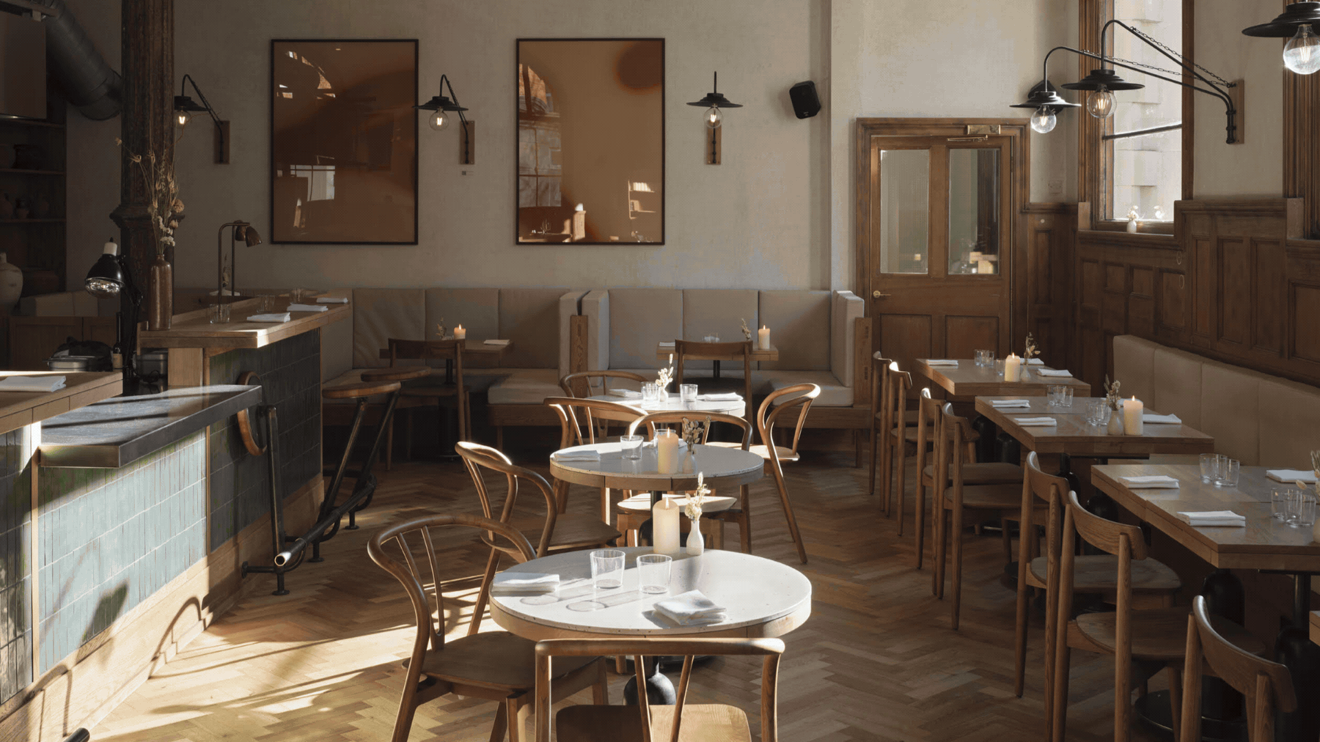 The Tables at This London Restaurant Feature a Genius Built-in Organizer for Cutlery — Here’s Why Your Dining Room Needs One, too