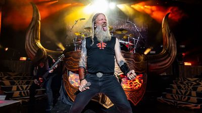 "We were drunk on the bus and he was being annoying. We threw punches at each other." From singing in a pub getting him a job in one of Europe's biggest metal bands to MMA and cat fostering: five minutes with Amon Amarth's Johan Hegg