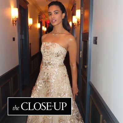 Supriya Ganesh Trades 'The Pitt' Scrubs for a Gold Gala “Dream Dress”