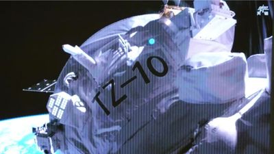 China's Tianzhou 10 freighter delivers 7 tons of cargo to Tiangong space station