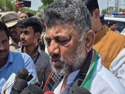 No chairs wobbling in Karnataka; don't know what PM is seeing: DK Shivakumar