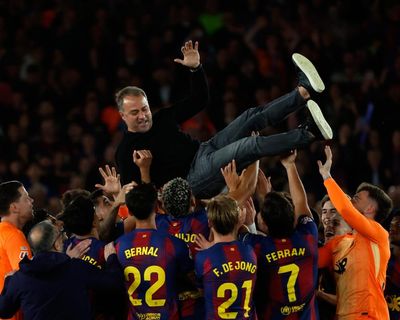 Barcelona 2-0 Real Madrid: clásico win secures La Liga title – as it happened