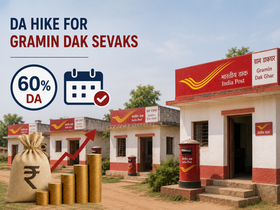 DA hike for Gramin Dak Sevaks: Postal employees to get 60% DA from this date; see impact on their payouts