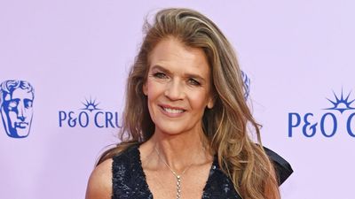 Annabel Croft's glamorous BAFTAs dress is a reminder that sequins do work all year round
