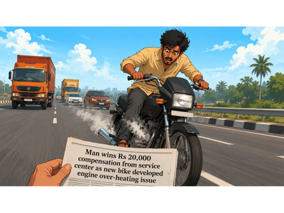 Man wins Rs 20,000 compensation as his bike developed engine over-heating and many other issues; Know how he won