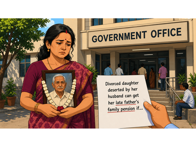 Divorced daughter eligible for father’s pension if dependency proven, rules high court