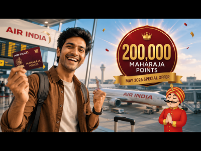 Air India Maharaja Club: Earn up to 200,000 bonus points for converting reward points under airline's May 2026 offer