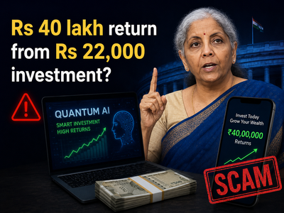 Rs 40 lakh return from Rs 22,000 investment? How ‘Quantum AI’ scam is misusing Nirmala Sitharaman’s name to lure investors
