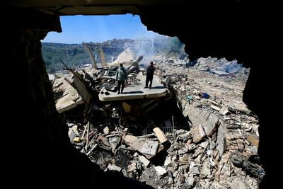 Vision of destruction: Israel’s assault on southern Lebanon in video, maps and charts