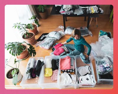 I thought I didn’t shop much … until I counted my clothes