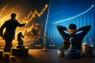 Active and passive funds together can help achieve financial goals during market volatility: ICRA Analytics