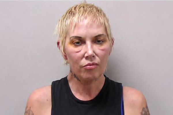 10 Photos of Eminem's Ex-Wife Kim Mathers Following Reported Drunk Driving Crash With Kids Inside