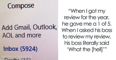 “10,000 Unread Emails”: Boss Gives Employee 1 Out Of 5 Score In A Yearly Review, Receives Petty Revenge