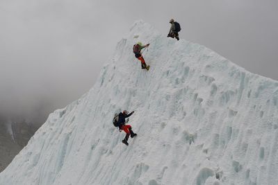 About 492 climbers prepare to scale Mount Everest this month