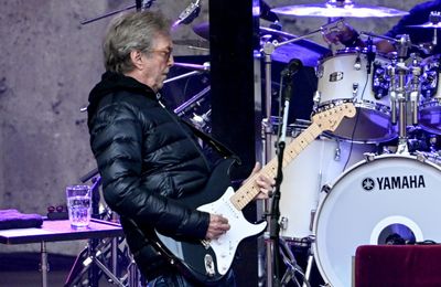 Eric Clapton cuts concert short after being hit by flying object at Madrid concert