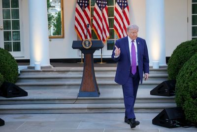 Trump slams the state of the White House when he moved back in