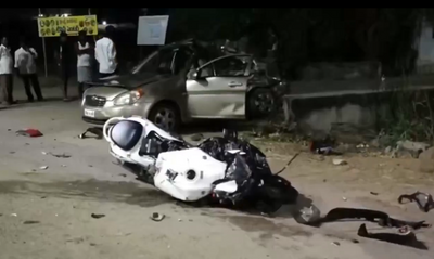 Dhoom-fame Suzuki Hayabusa speeding at 160 kmph crashes in Hyderabad, leaves five dead, including infant