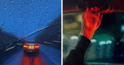 This Artist Paints Rainy Scenes So Realistic They Blur The Line Between Photography And Oil Painting (33 Pics)
