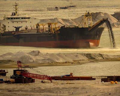 The global sand crisis: it’s being used up faster than it can be replaced