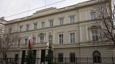 Why are antennas on Russian diplomatic buildings sparking concern in Europe?
