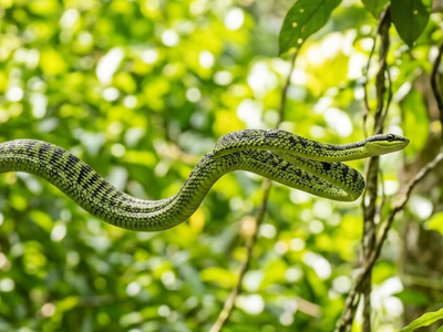 Five snakes that actually fly, here's what they are and where to spot them