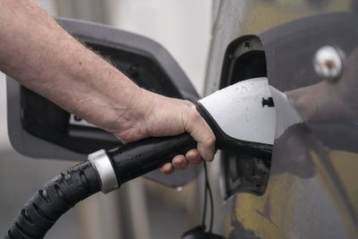 Electric vehicle sales hit new record as buyers look to cut back on petrol costs