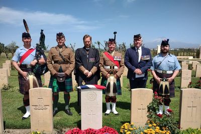 Grave of unknown Scottish soldier identified after 83 years