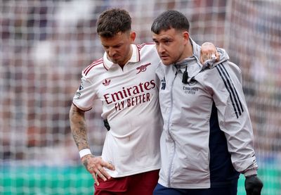 Arsenal rocked by Ben White injury blow in double bid as Mikel Arteta faces crisis