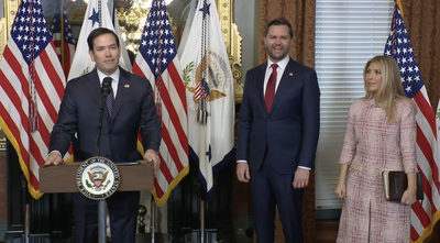 Trump Humiliates JD Vance By Polling Crowd On Marco Rubio Before Promising To Never Endorse His Own VP