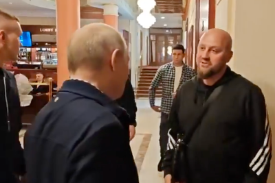Vladimir Putin ‘stages dressed-down encounter with public’ in bizarre video