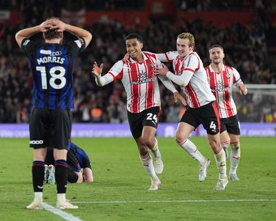 Southampton in playoff final after freak winner settles Middlesbrough grudge match