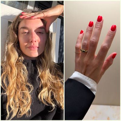Short Red Nails Are My Secret Weapon for an Expensive-Looking Summer Manicure