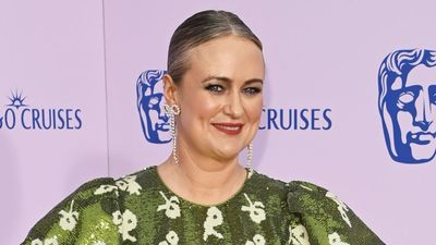 Anne, is that you? Amandaland star Philippa Dunne's flattering BAFTAs dress is the way to wear sequins during the day